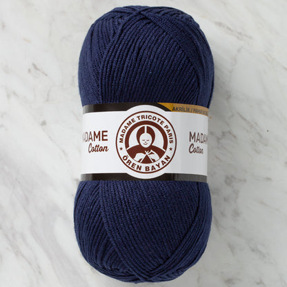 Örenbayan Madame Cotton Lacivert El Örgü İpliği - 011