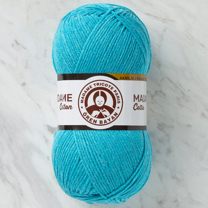 Örenbayan Madame Cotton Turkuaz El Örgü İpliği - 016