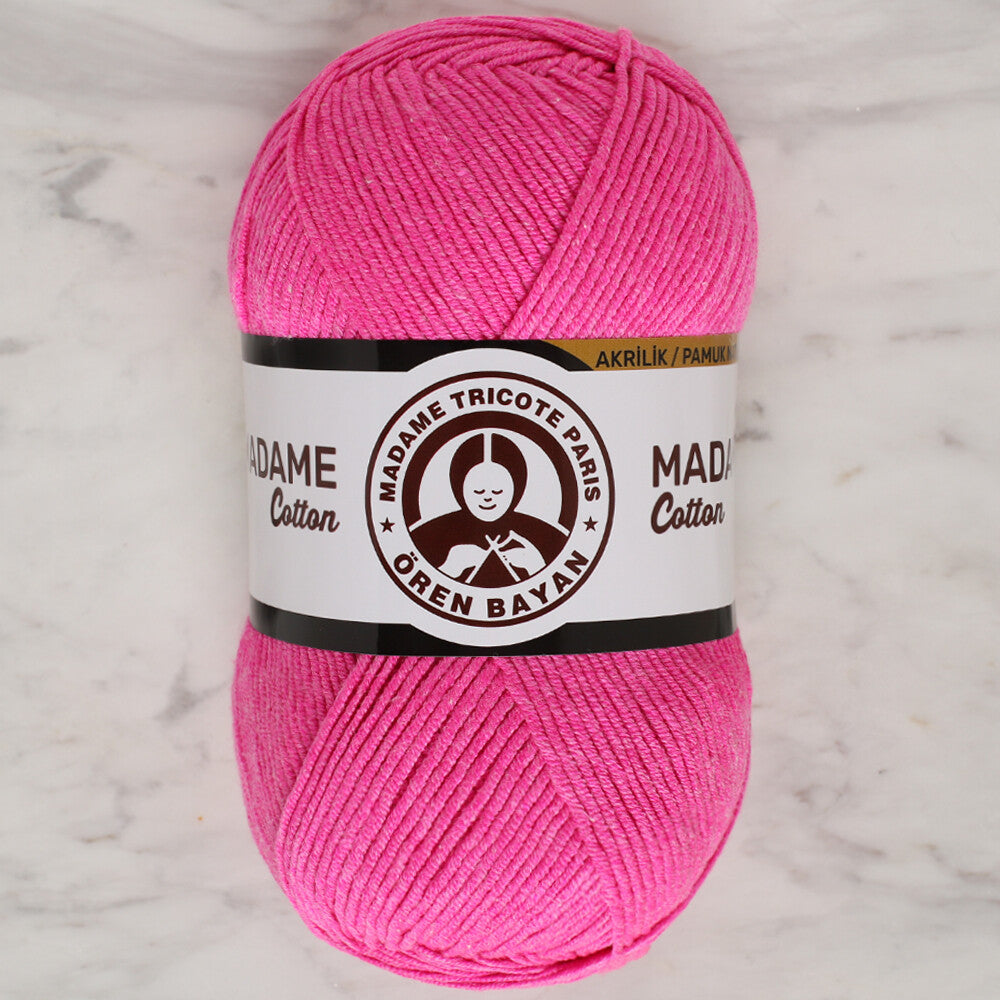 Örenbayan Madame Cotton Koyu Pembe El Örgü İpliği - 042