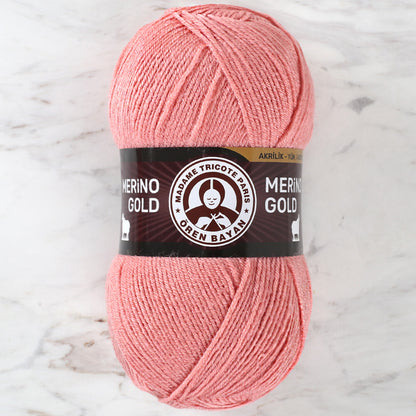 Örenbayan Merino Gold Gül Kurusu El Örgü İpi - 121