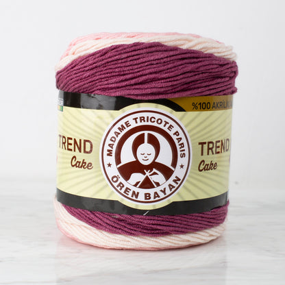 Örenbayan Trend Cake Batik 200 gr Ebruli El Örgü İpi - 626