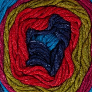 Örenbayan Trend Cake Batik 200 gr Ebruli El Örgü İpi - 634