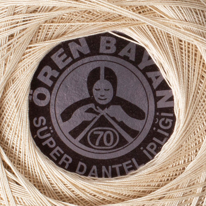 Örenbayan Süper No:70 Krem Dantel İpi