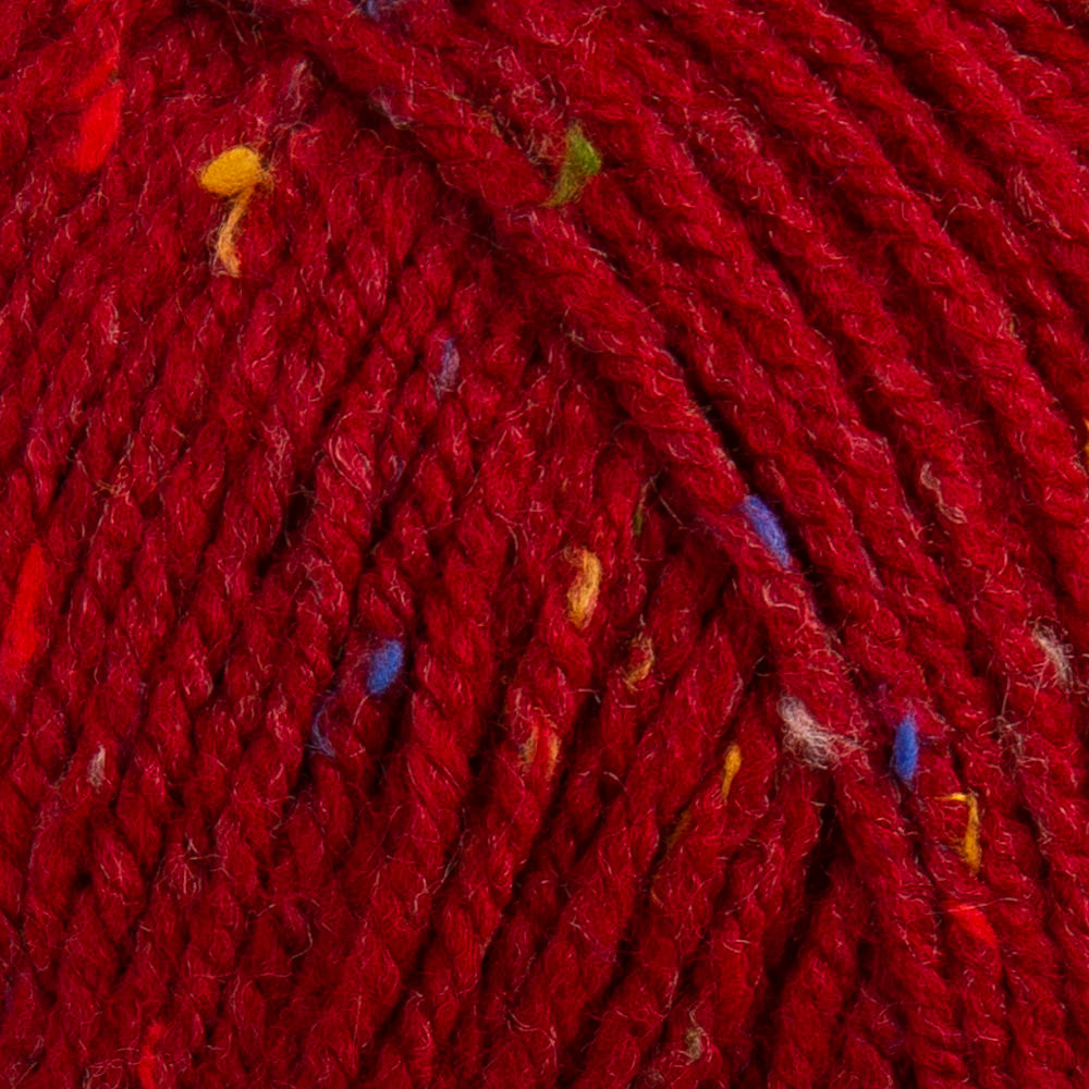 Örenbayan Favori Tweed Kırmızı El Örgü İpi - 034C