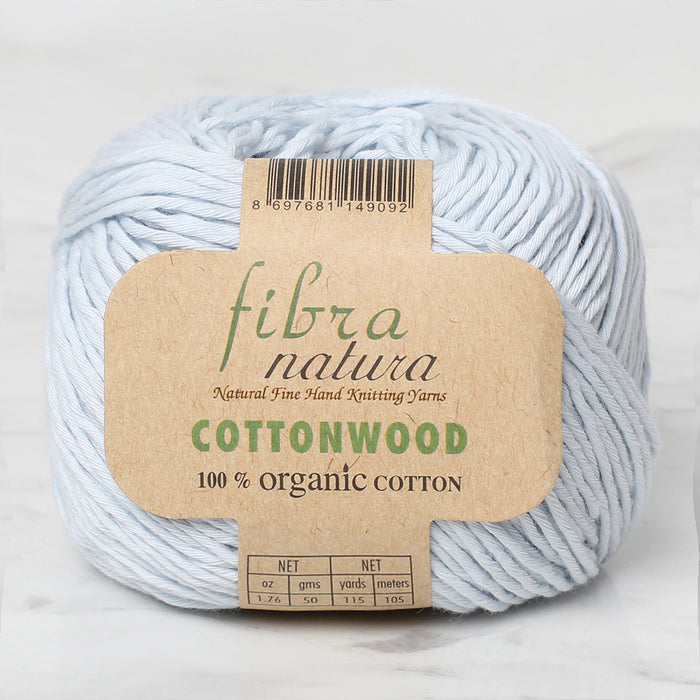 Fibra Natura Cottonwood Açık Mavi El Örgü İpi - 41127