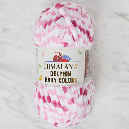 Himalaya Dolphin Baby Colors Kadife Ebruli El Örgü İpi - 80414