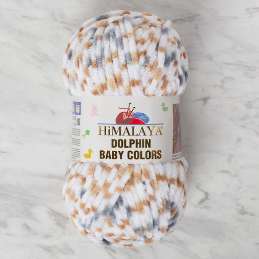 Himalaya Dolphin Baby Colors Kadife El Örgü İpi -80416