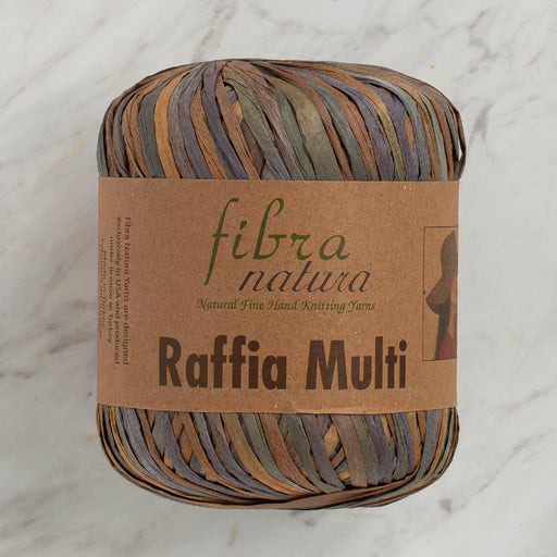 Fibra Natura Raffia Multi 35gr Ebruli Kağıt İp - 117-03