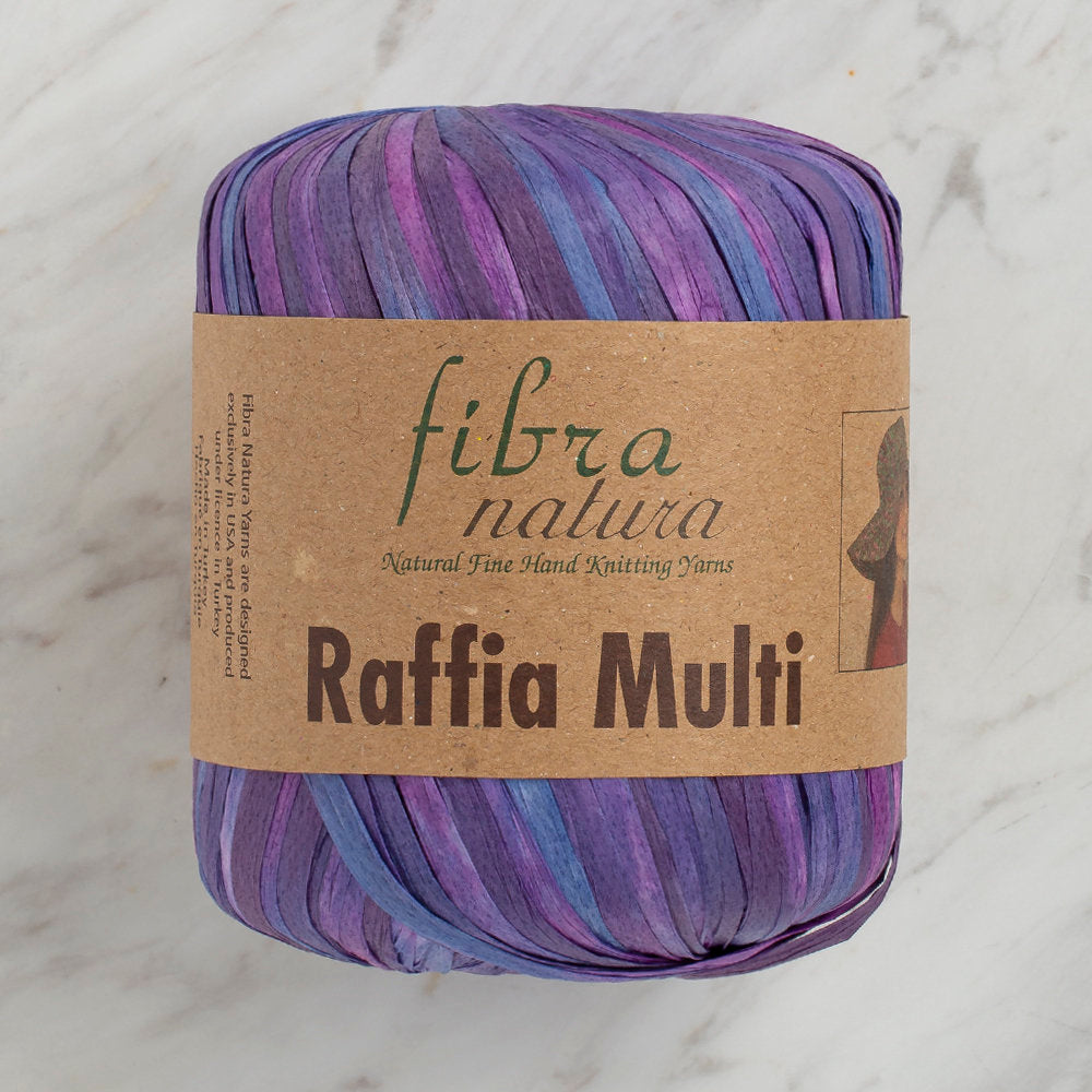 Fibra Natura Raffia Multi 35gr Ebruli Kağıt İp - 117-06