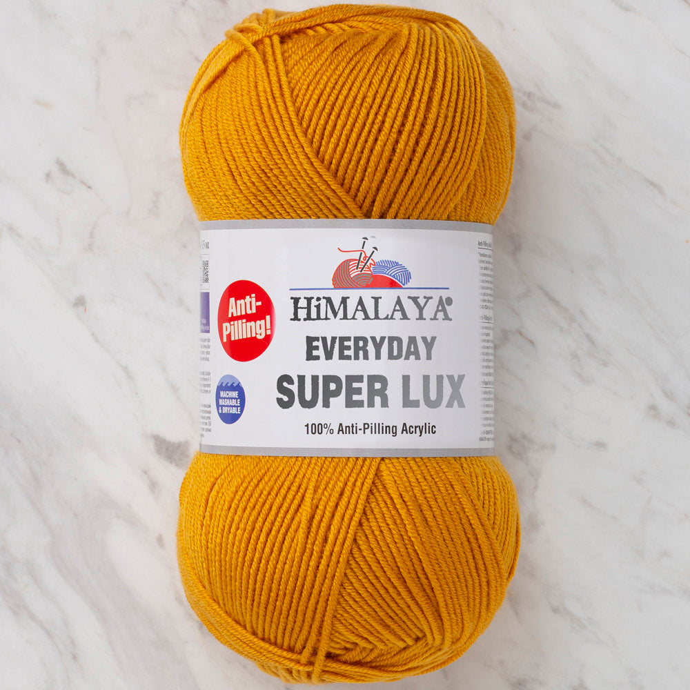 Himalaya Everyday Super Lux Hardal Sarısı El Örgü İpi - 73406