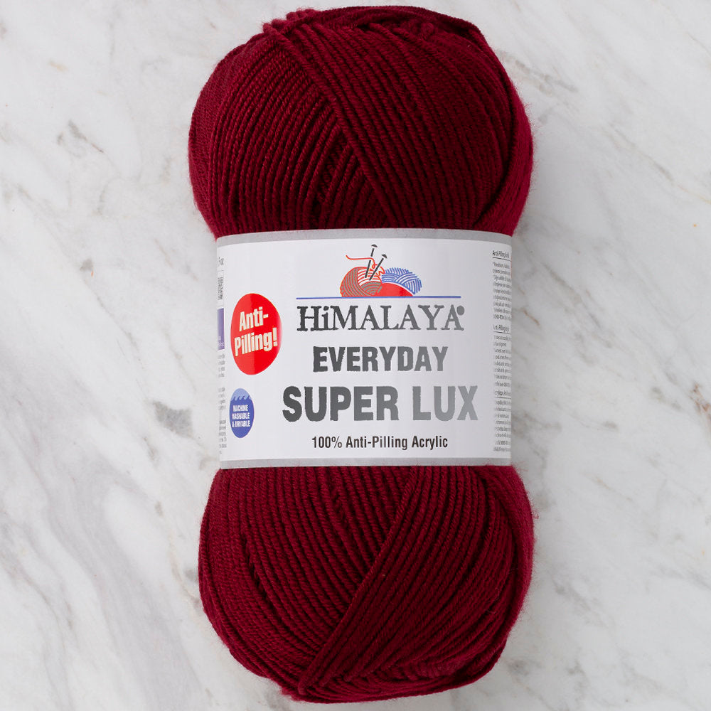 Himalaya Everyday Super Lux Bordo El Örgü İpi - 73409