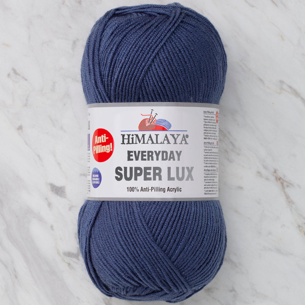 Himalaya Everyday Super Lux Mavi El Örgü İpi - 73423