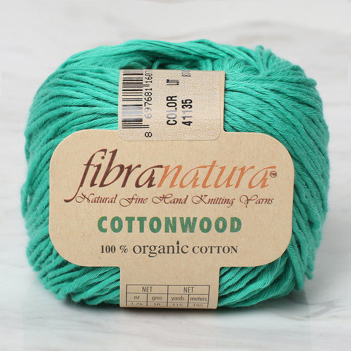 Fibra natura cottonwood Yeşil El Örgü İpi - 41135