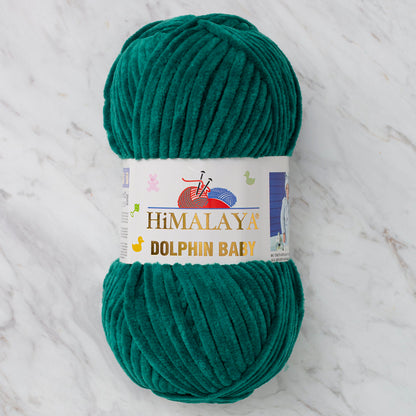 Himalaya Dolphin Baby Yeşil Kadife Bebek Yünü - 80331