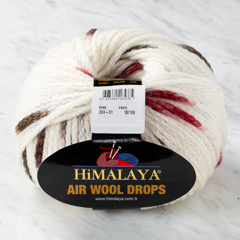 Himalaya Air Wool Drops Krem El Örgü İpi - 20401