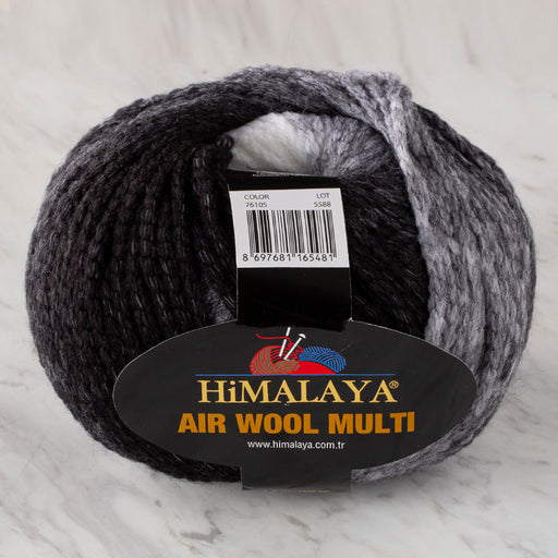Himalaya Air Wool Multi Ebruli El Örgü İpi - 76105