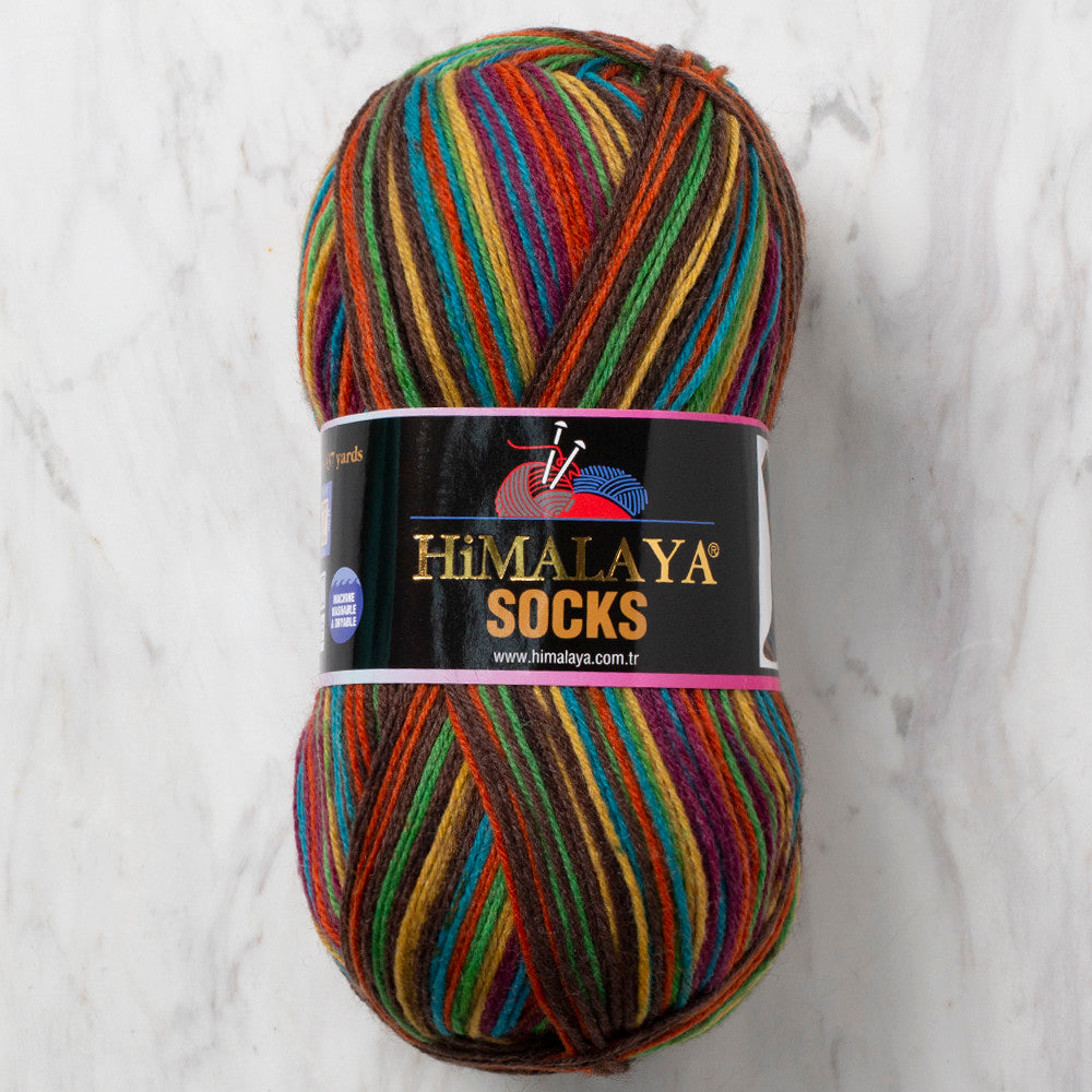 Himalaya Socks Ebruli Çorap El Örgü İpi  - 140-01