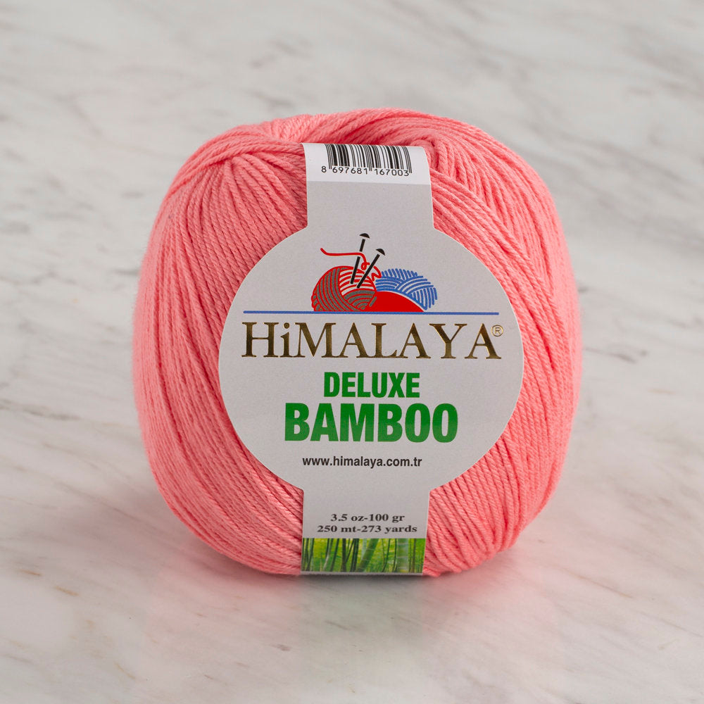Himalaya Deluxe Bamboo Pembe El Örgü İpi 124-08