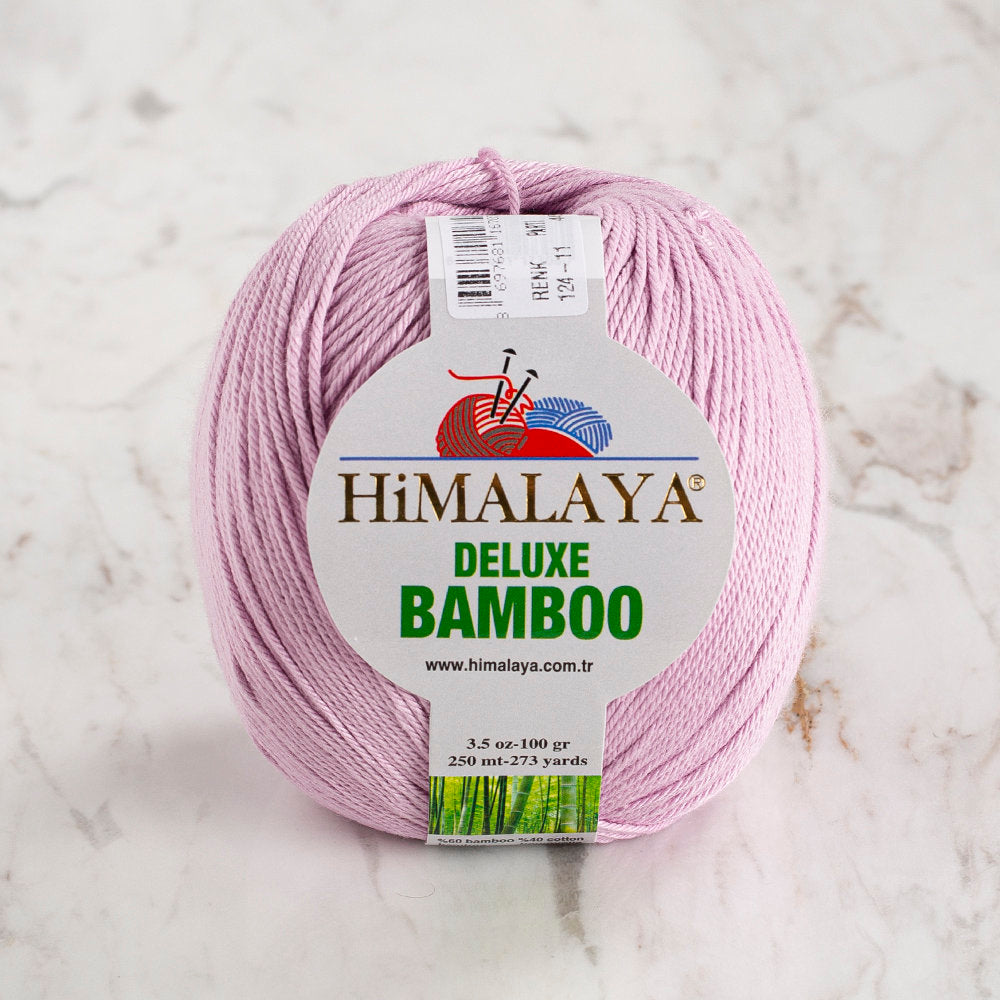 Himalaya Deluxe Bamboo Lila El Örgü İpi 124-11
