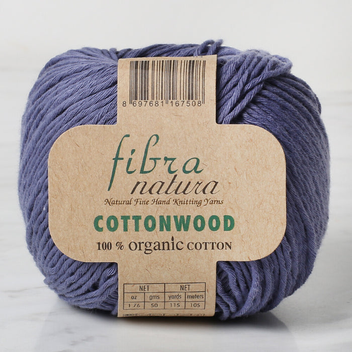 Fibra natura cottonwood mavi El Örgü İpi - 41114