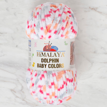 Himalaya Dolphin Baby Colors Kadife Ebruli El Örgü İpi - 80420
