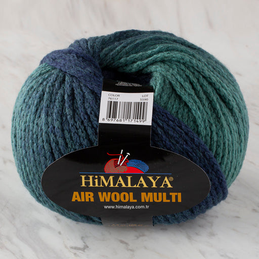 Himalaya Air Wool Multi Ebruli El Örgü İpi - 76117