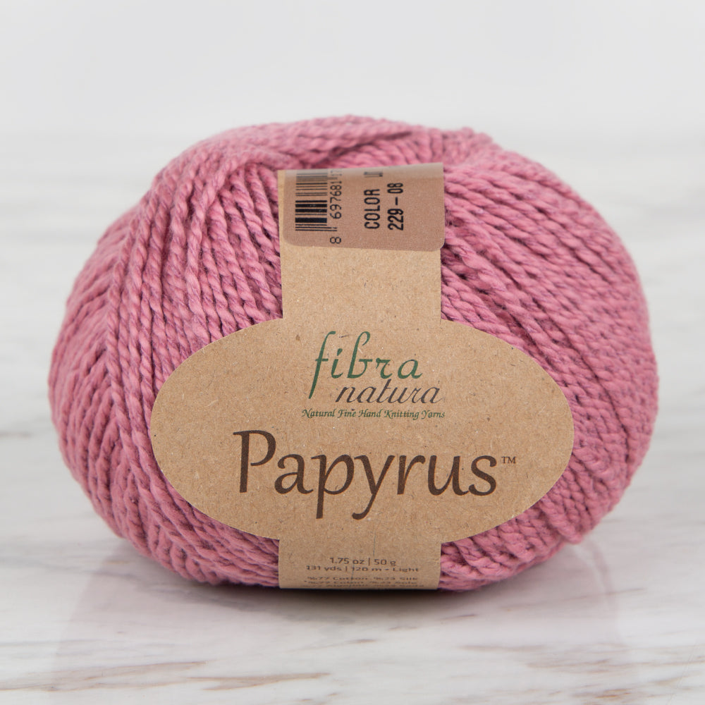 Fibra Natura Papyrus Gül Kurusu El Örgü İpi - 229-08