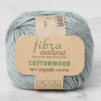 Fibra Natura Cottonwood Pastel yeşil El Örgü İpi - 41146