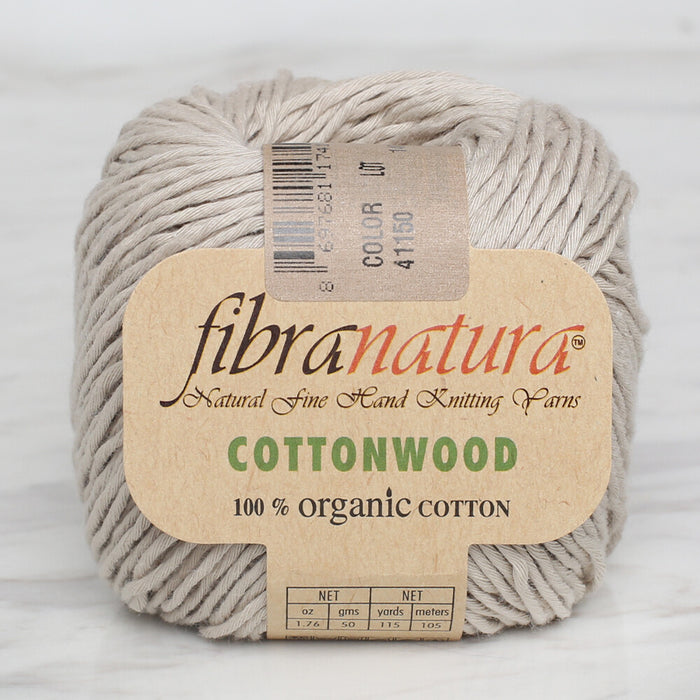 Fibra Natura Cottonwood Taş Rengi El Örgü İpi - 41150
