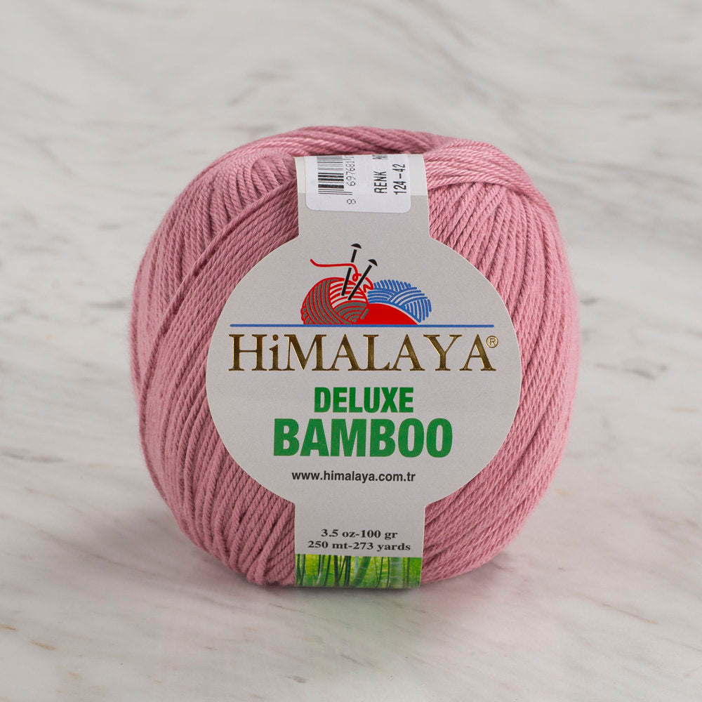 Himalaya Deluxe Bamboo Gülkurusu El Örgü İpi 124-42