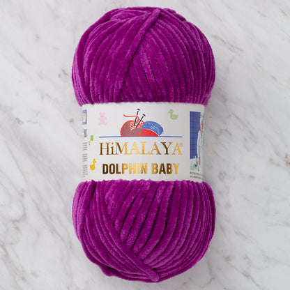 Himalaya Dolphin Baby Mor Kadife Bebek Yünü - 80358