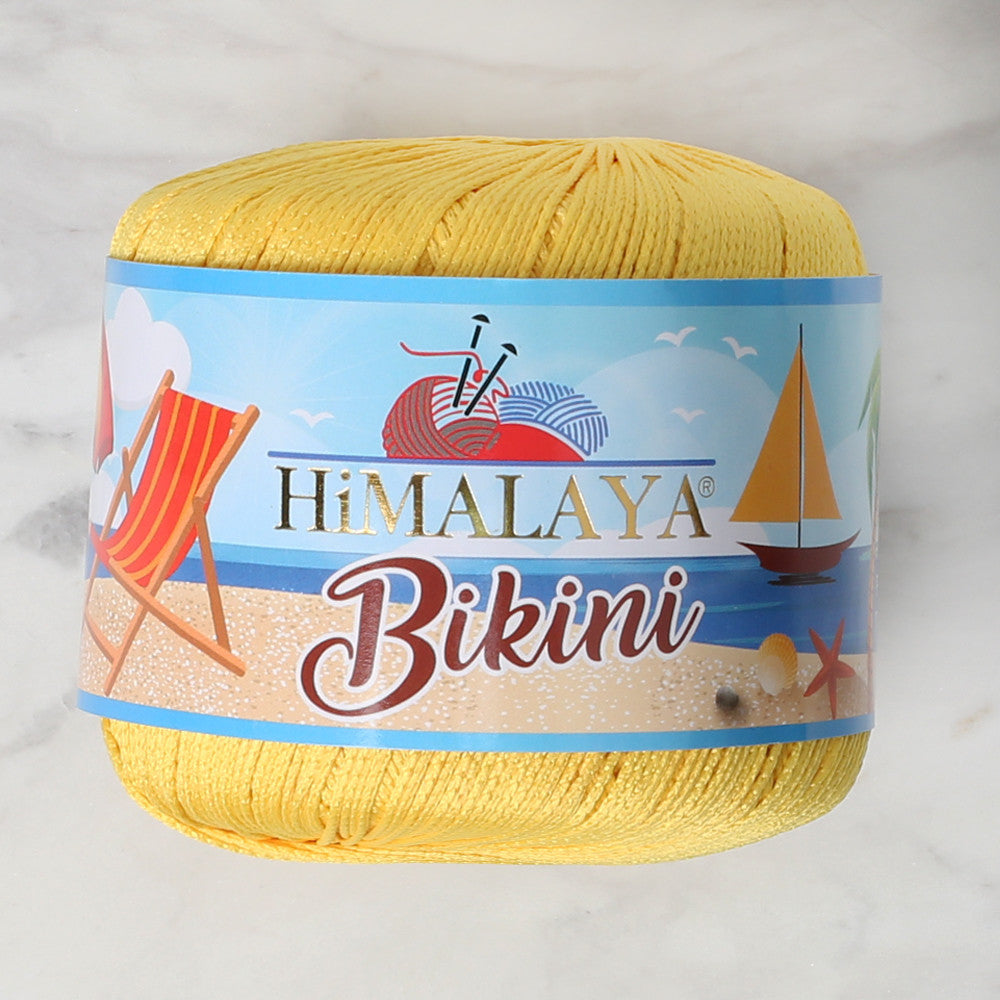 Himalaya Bikini Sarı El Örgü İpi - 80602