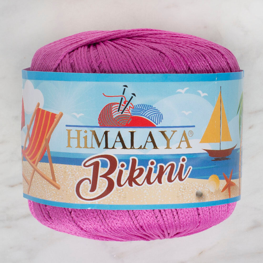 Himalaya Bikini Koyu Pembe El Örgü İpi - 80604