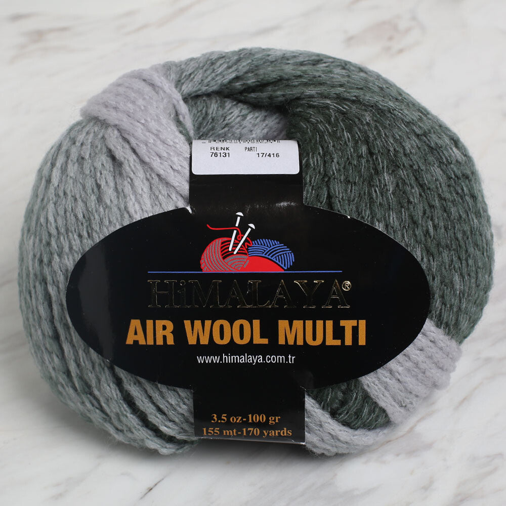 Himalaya Air Wool Multi Ebruli El Örgü İpi - 76131