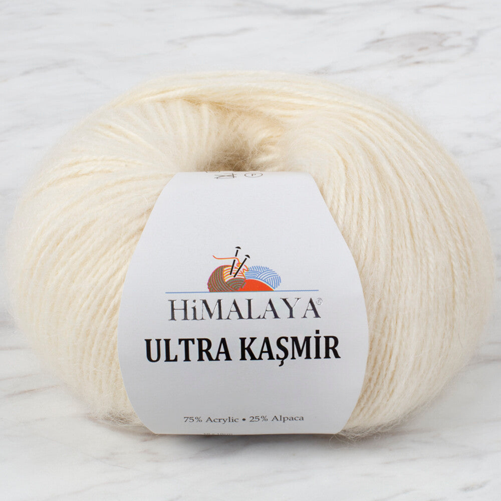 Himalaya Ultra Kaşmir Krem El Örgü İpi-56809