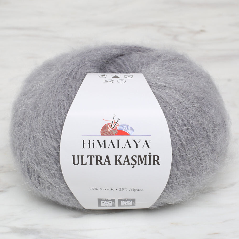Himalaya Ultra Kaşmir Gri El Örgü İpi-56823