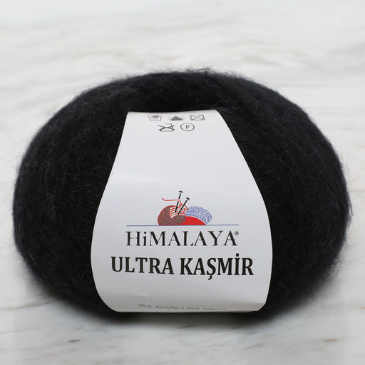 Himalaya Ultra Kaşmir Siyah El Örgü İpi - 56824