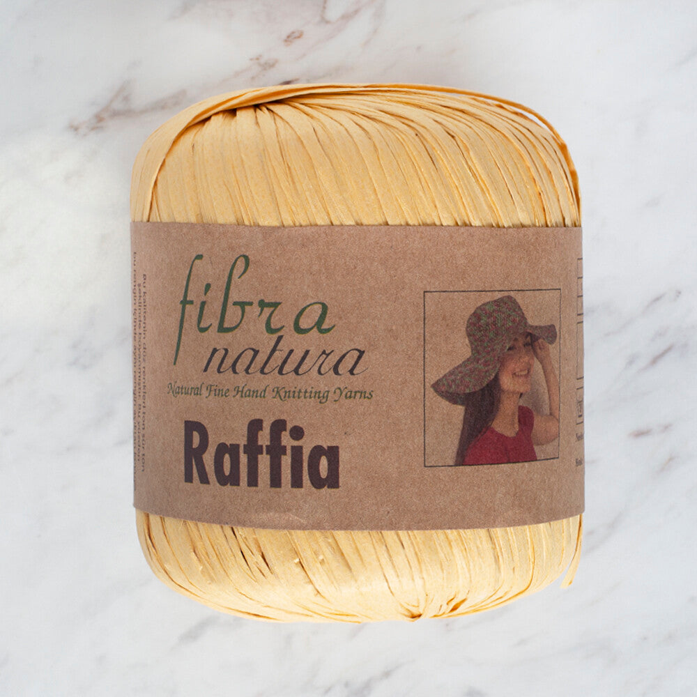 Fibra Natura Raffia 40gr Bej Kağıt İp - 116-21