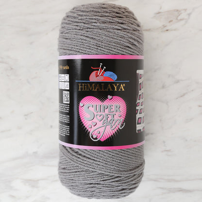 Himalaya Süper Soft Yarn 200 GR Gri El Örgü İpi -80853