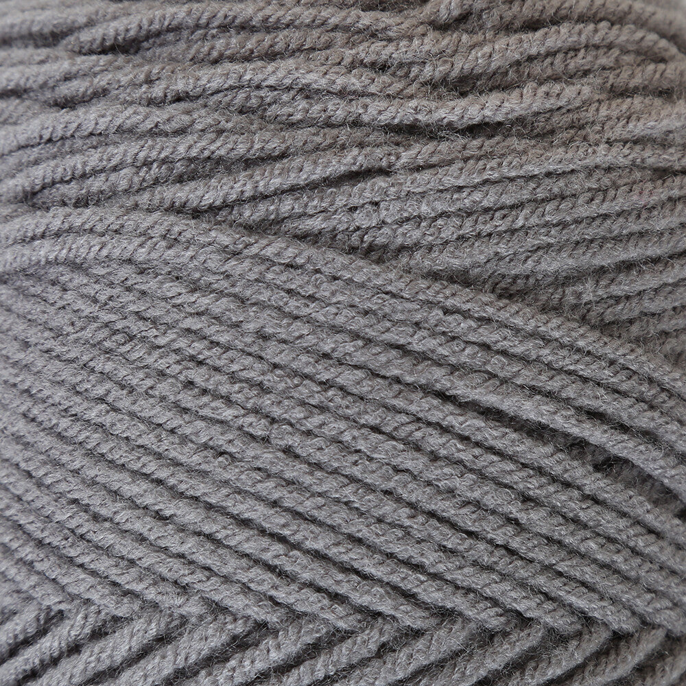 Himalaya Süper Soft Yarn 200 GR Gri El Örgü İpi -80853