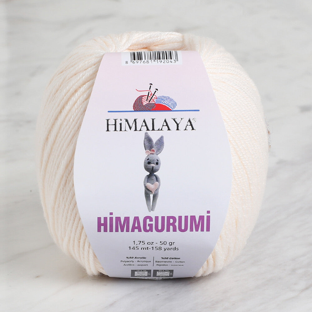 Himalaya Himagurumi Krem 50 Gr El Örgü İpi - 30104