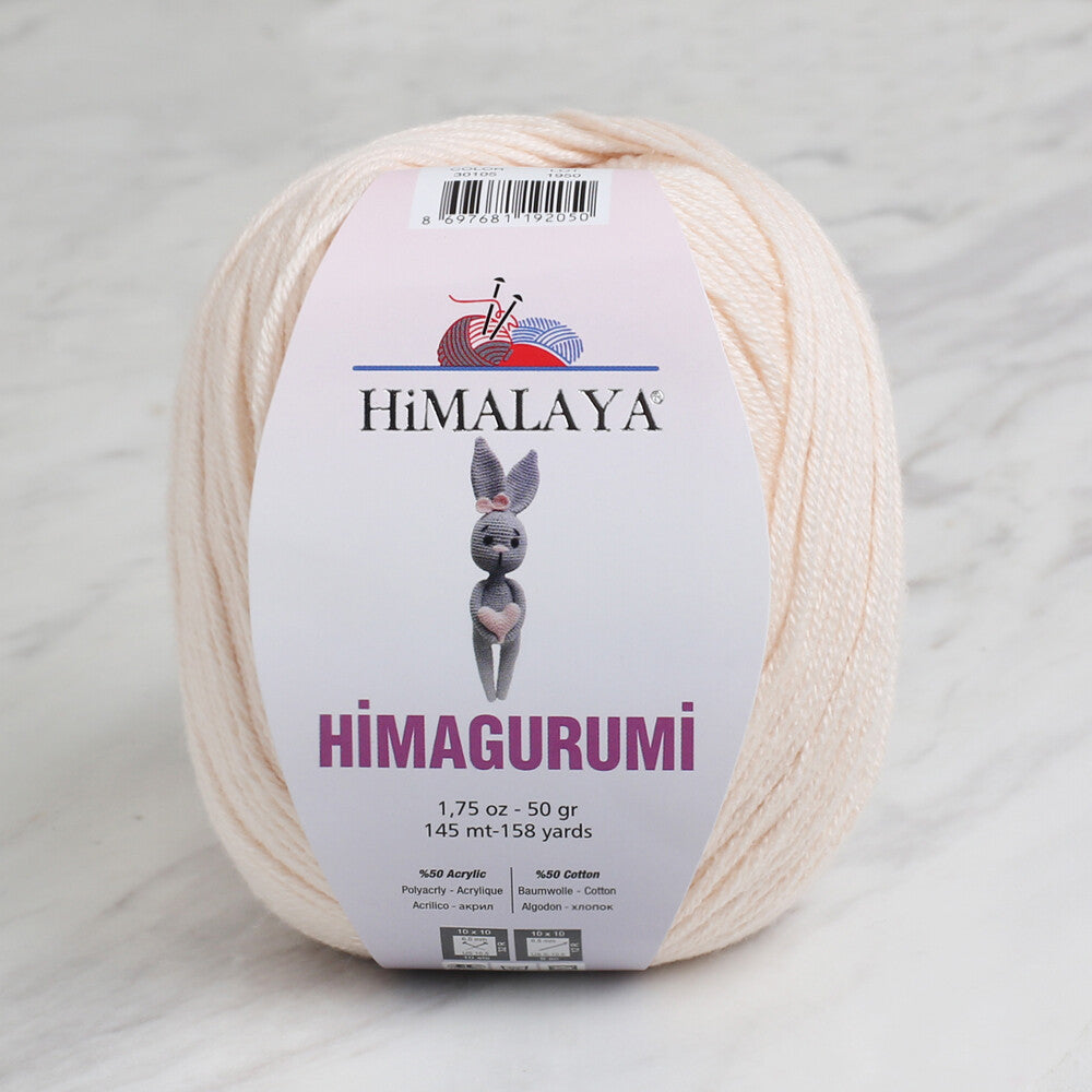 Himalaya Himagurumi Krem 50 Gr El Örgü İpi - 30105