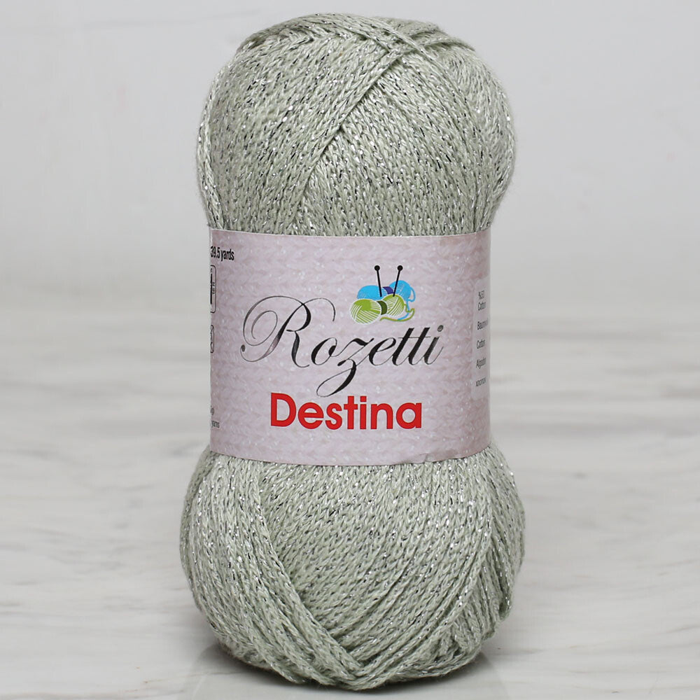 Rozetti Destina 50 gr Gri El Örgü İpi - 45013