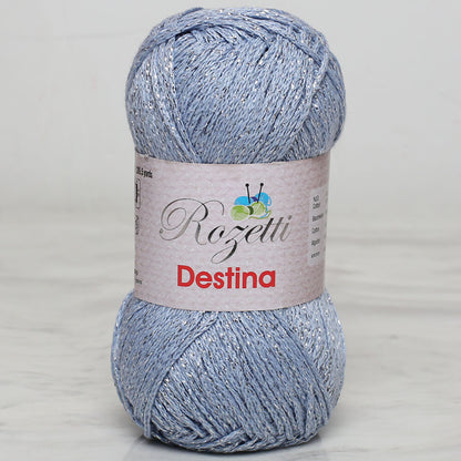 Rozetti Destina 50 gr Bebe Mavisi El Örgü İpi - 45018