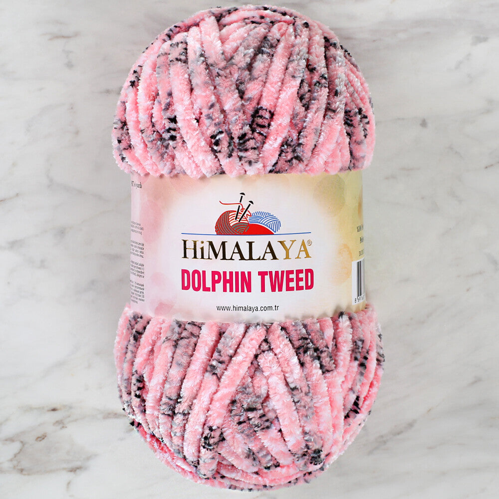 Himalaya Dolphin Tweed Ebruli El Örgü İpi - 92005