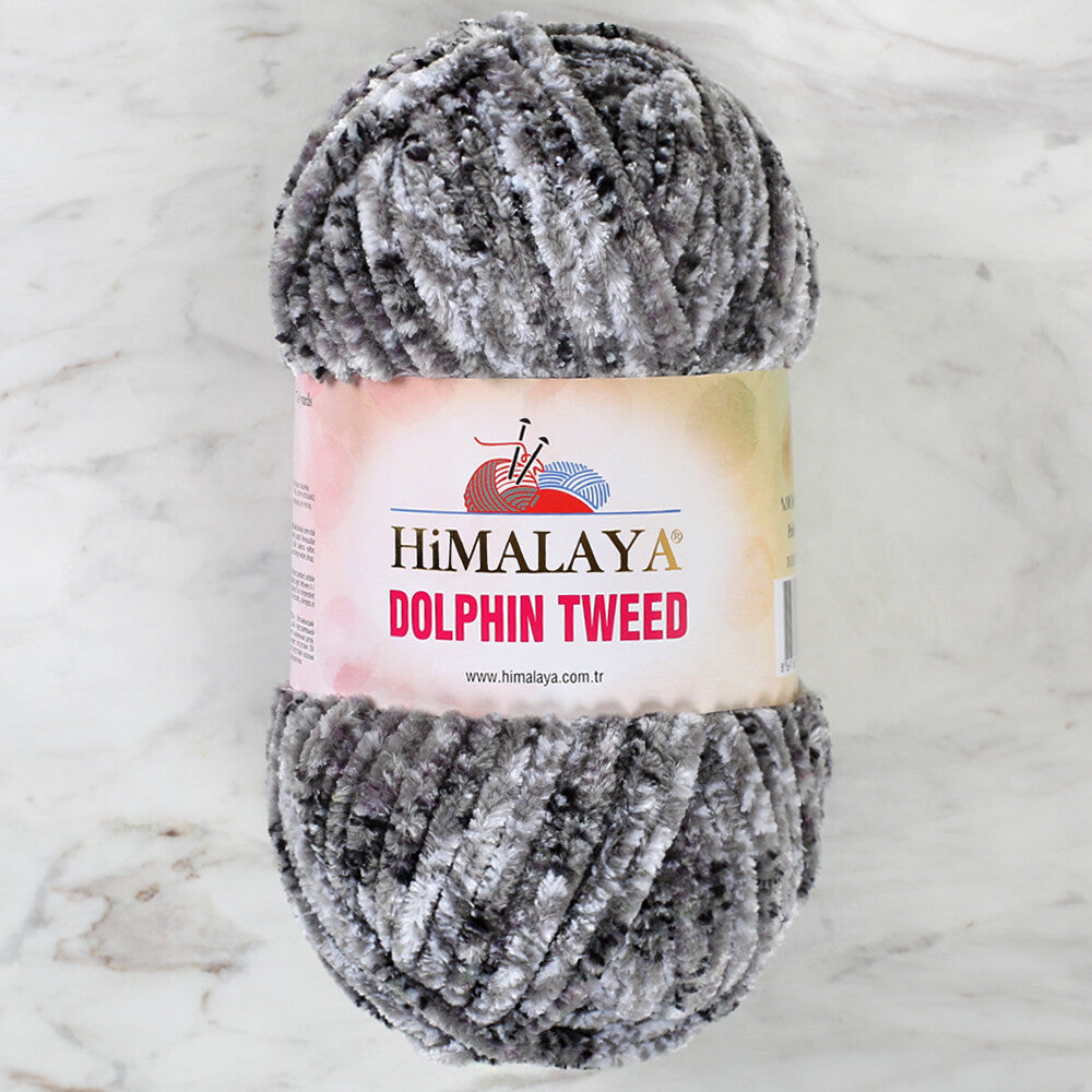 Himalaya Dolphin Tweed Ebruli El Örgü İpi - 92014