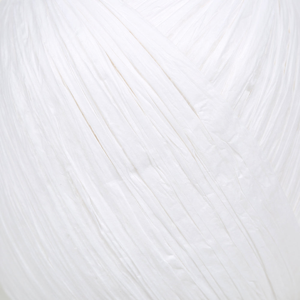 İplix Natural Raffia Beyaz Kağıt İp - 14
