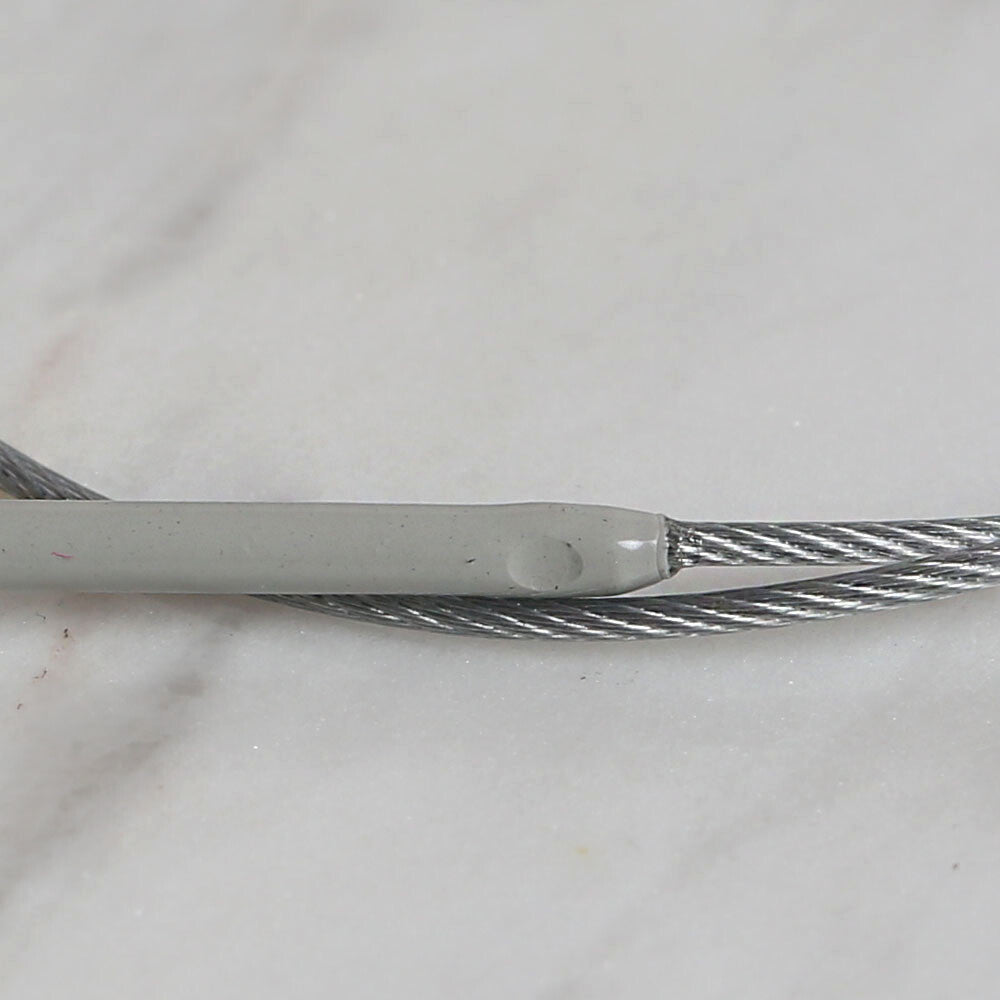 Yabalı 3.5 mm 60 cm Çelik Misinalı Gagalı Şiş - YBL - 345