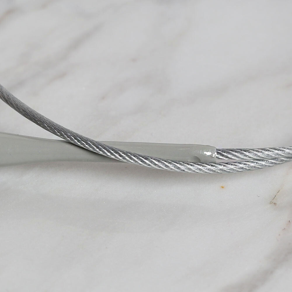 Yabalı 6 mm 60 cm Çelik Misinalı Gagalı Şiş - YBL - 345