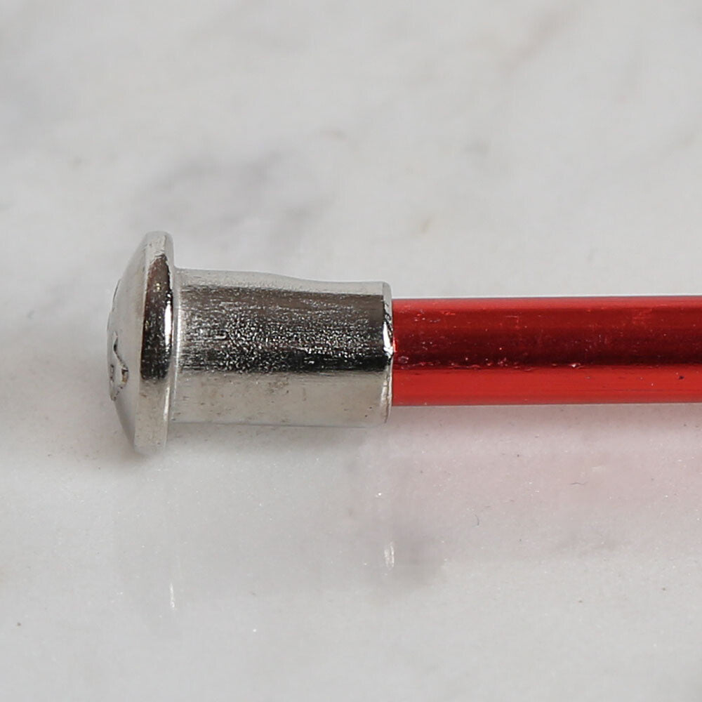 Yabalı 4,5 mm 35 cm Kırmızı Cetvelli Örgü Tığı - YBL-348